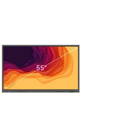 Lyra lavagna interattiva 139,7 cm (55") 3840 x 2160 Pixel Touch screen Nero - Foto 2