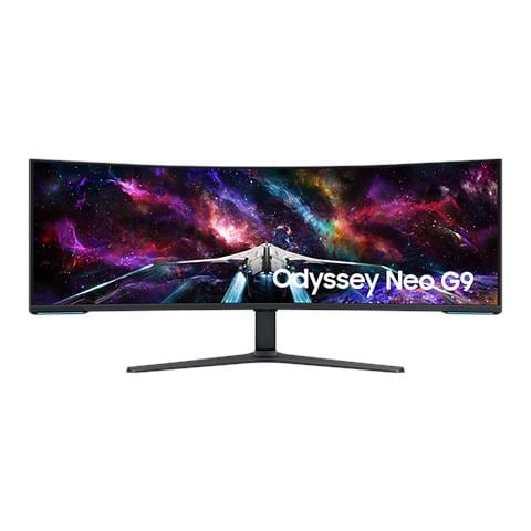 Monitor Odyssey G95NC 144.8 cm 57" QLED Curvo 7680 x 2160 Pixel 8K Ultra Hd Tempo di Risposta 1 ms Frequenza di Aggiornamento 240 (Hz) Colore Bianco - Foto 1