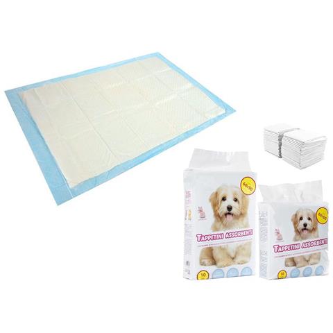 Tappeto Assorbente Per Animali 60x60 Cm 10 Confezioni Tappeto Assorbente - Foto 1