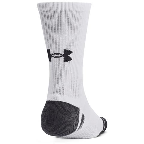 Performance Tech 3-pack Crew Socks 1379512-100, Unisex, Bianca, 42-47 - Foto 2