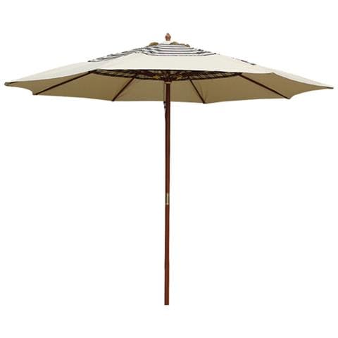 Ombrellone Tondo Da Giardino 350 Cm In Legno Sun Top Scottish Garden Deluxe Collection - Foto 1