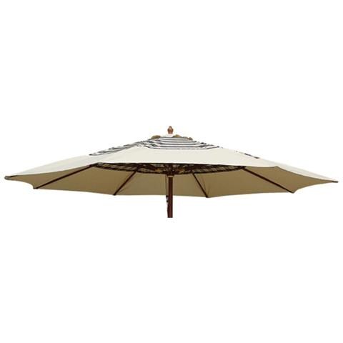 Ombrellone Tondo Da Giardino 350 Cm In Legno Sun Top Scottish Garden Deluxe Collection - Foto 2