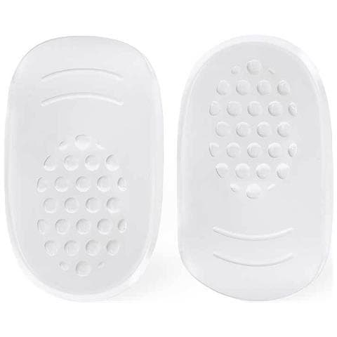 Coppe Del Tallone In Gel Di Silicone, Inserti Per Scarpe, Ammortizzanti, Supporto 1 Paio M - Foto 2