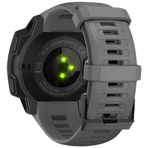Cinturino In Silicone Per Garmin Instinct /esports /tide /solar Grey - Foto 1