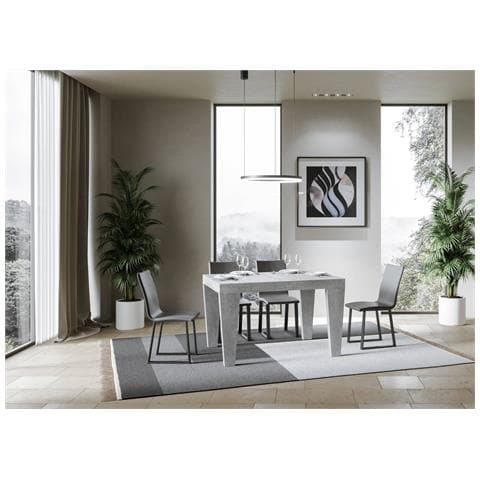 Tavolo Allungabile 90x130/234 Cm Spimbo Premium Cemento - Foto 4