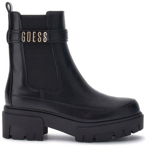 Yelma Booties Stivaletti Pelle Di Mucca Scarpe Donna Nero Eu 41, Fl8yea Ele10 Black - Foto 1