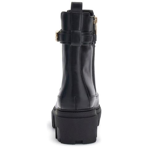 Yelma Booties Stivaletti Pelle Di Mucca Scarpe Donna Nero Eu 41, Fl8yea Ele10 Black - Foto 3