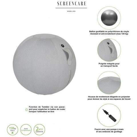 Swiss Ball Grigio - Foto 3