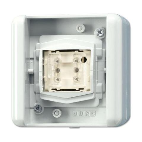8471.02 Led W Interruttore Elettrico Pushbutton Switch Bianco - Foto 1