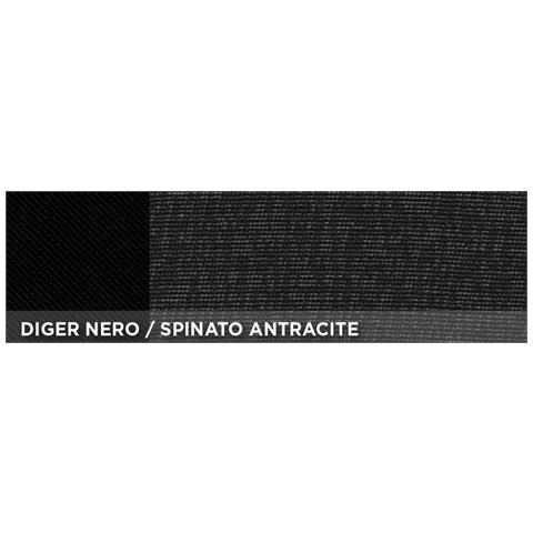Coprisedili Anteriori Personalizzati Lancia Ypsilon 11>24 5 Posti Tess. Misto Cotone Nero/antracite - Foto 2