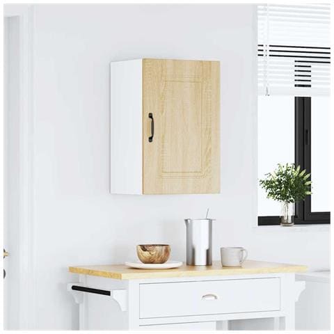 Pensile Da Cucina Kalmar Rovere Sonoma In Legno Multistrato - Foto 3