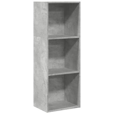 Libreria Grigio Cemento 40x30x114 Cm In Legno Multistrato - Foto 2