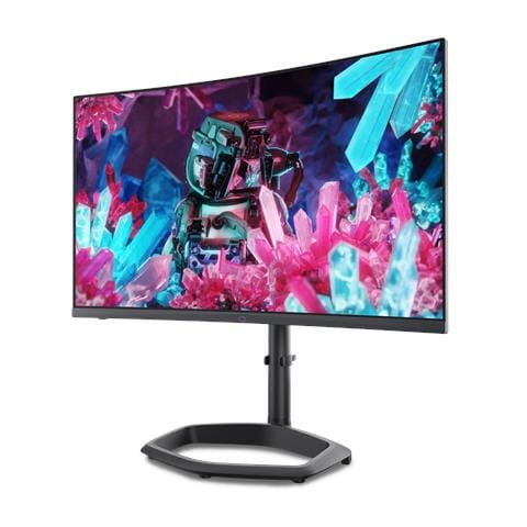 Monitor 27" LED VA Curvo Gaming CMI-GM27QP-EK Quad HD 2560 x 1440 Pixel Tempo di Risposta 1 ms Frequenza di Aggiornamento 240 (Hz) - Foto 1