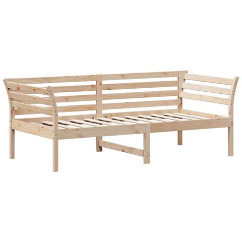 Lusso Casadino - Dormeuse Senza Materasso 75x190 Cm In Legno Massello Di Pino - Foto 2