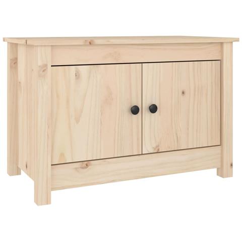 Lusso Casadino -  Scarpiera 70x38x45,5 Cm In Legno Massello Di Pino - Foto 1
