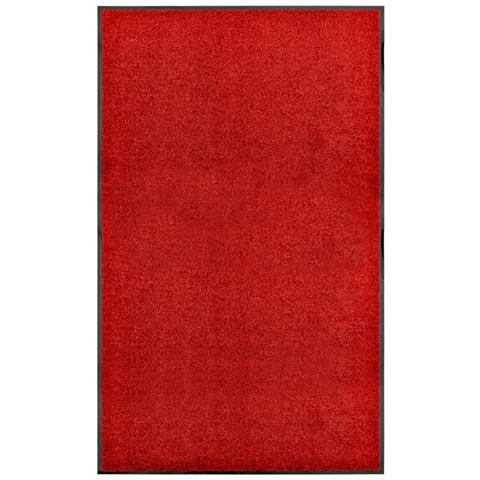 Lusso Casadino -  Zerbino Lavabile Rosso 90x150 Cm - Foto 2