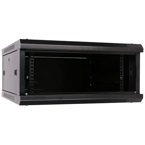 Extralink Armadio per montaggio su rack 4U 600x600 Nero montaggio a parete, Da parete, 4U, 30 kg, Lucchetti, Griglie, Nero - Foto 12