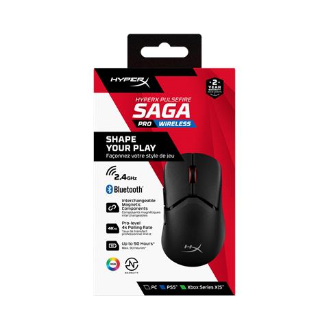 Pulsefire Saga Pro Wireless Gaming Mouse (Black) - Foto 1