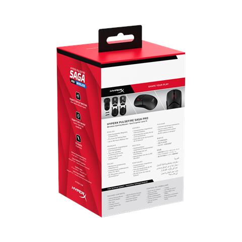 Pulsefire Saga Pro Wireless Gaming Mouse (Black) - Foto 6