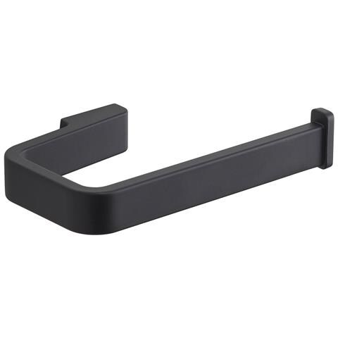 Portarotolo Da Muro In Ottone E Cromall A824 Serie Samoa Nero Matt - Foto 1