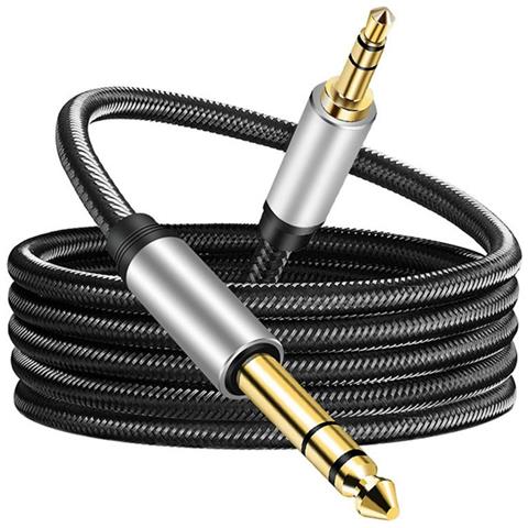 Cavo Audio Da 6,5 Mm A 3,5 Mm Maschio-maschio - Connetti I Tuoi Dispositivi Senza Interruzioni 1 M - Foto 2