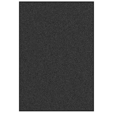 Tappetino Antracite e Nero 120 x 180 cm Polipropilene e vinile - Foto 1