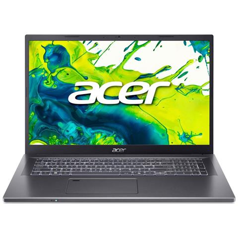 Aspire 17 NX.J1UEG. 00T laptop Intel Core 7 150U Computer portatile 43,9 cm (17.3") Full HD 32 GB DDR4-SDRAM 1 TB SSD NVIDIA GeForce RTX 2050 Wi-Fi 6E (802.11ax) Windows 11 Home Tedesco Grigio - Foto 1