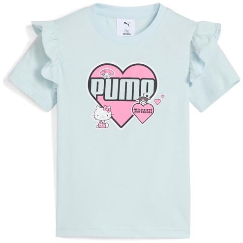 X Hello Kitty Friends Ruffle Tee 63238647, Bambini, Bianca, 122 - Foto 2