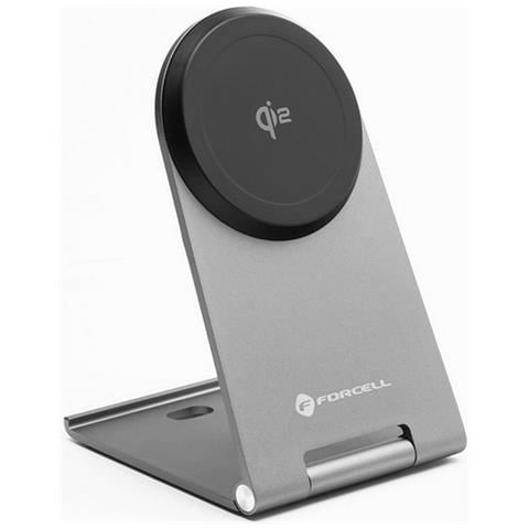 Flip Charge Caricabatterie Wireless Charger Qi2 Stand 15w Magnetic Magsafe Black Per Iphone - Foto 1