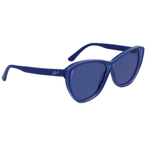 Occhiali Da Sole Da Donna A Occhi Di Gatto Geometrici In Acetato Kl6103s - Foto 7