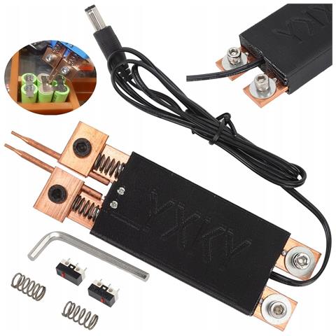 Set Di Accessori Per Saldatrice A Punti Sunkko 18650 - Uchwyt Ergonomico E Pellicola Termoretraibile 130mm | Compatibile Con Sunkko 737g+, 737dh, Serie 709 - Foto 2