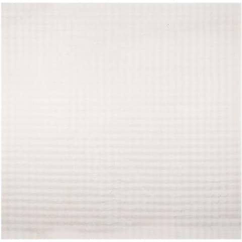 Tappeti per area Quadrato HUARTE Crema 200 x 200 cm Poliestere - Foto 1