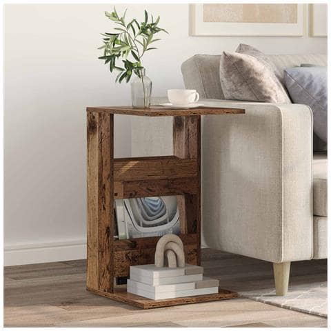 Tavolo laterale Legno vecchio 40 x 35 x 60,5 cm - Foto 2