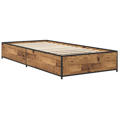 Struttura del letto Legno antico 80 x 200 cm - Foto 2