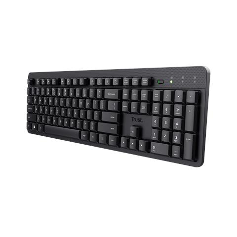 Ody II tastiera Ufficio RF Wireless QWERTY Inglese UK Nero - Foto 1