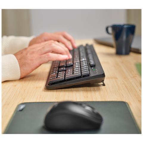 Ody II tastiera Ufficio RF Wireless QWERTY Inglese UK Nero - Foto 9