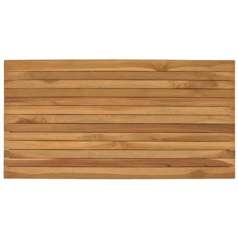 Piano del tavolo 100 x 50 x 3,5 cm Rettangolare Naturale - Foto 1