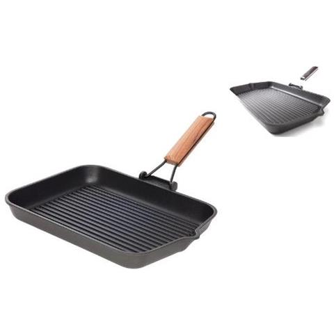 Bistecchiera Antiaderente Saporella cm 36X24 - Foto 2