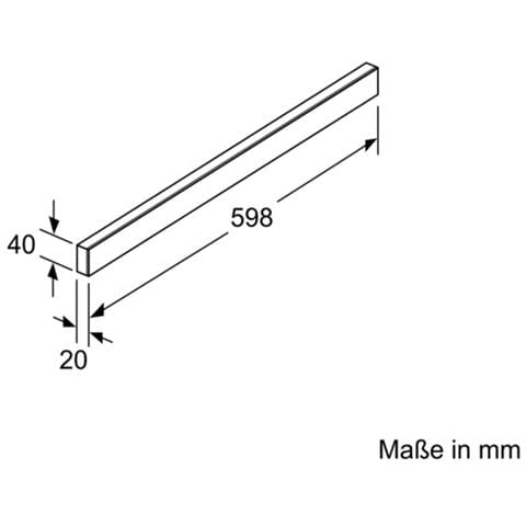 LZ46850 Cooker hood panel accessorio per cappa - Foto 1