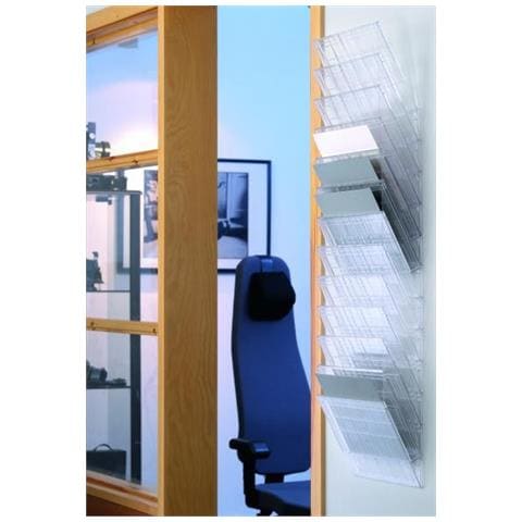 Flexiboxx 12 A4 Orizzontale Espositore Da Parete 12 Trasparente - Foto 1