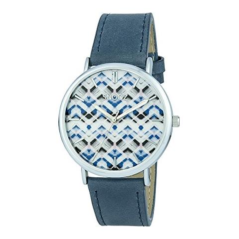 Orologio Analogico Quarzo Uomo con Cinturino in Pelle Saa1041-74 - Foto 4