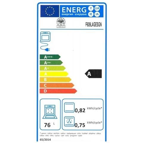 Forno Elettrico da Incasso Futura F609LAGESGN Capacità 76 L Multifunzione Ventilato Potenza 2700 W Colore Nero - Foto 3