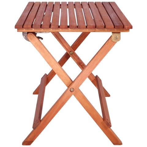 Set Da Bistrò Per Bambini 3 Pz In Legno Massello Di Eucalipto - Foto 10