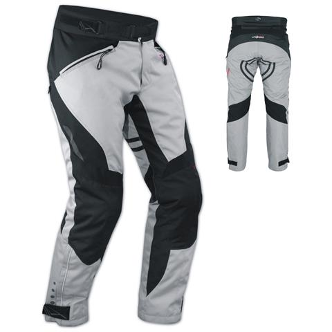 Pantaloni Impermeabile Moto Imbottitura Termica Estraibile Traspirante Grigio 30 - Foto 1