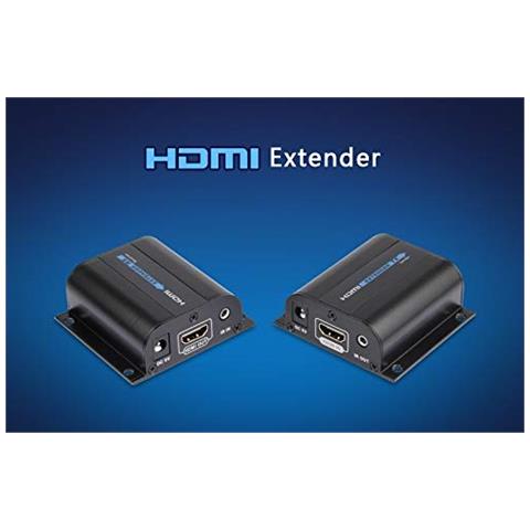 Premiumcord - Estensore Hdmi Fino 60m Tramite Cavo Patch Cat6 Cat6a Cat7cavo Lanalloggiamento Metallocompatibile Condizionata In Full Hd 1080p 60hz - Foto 5