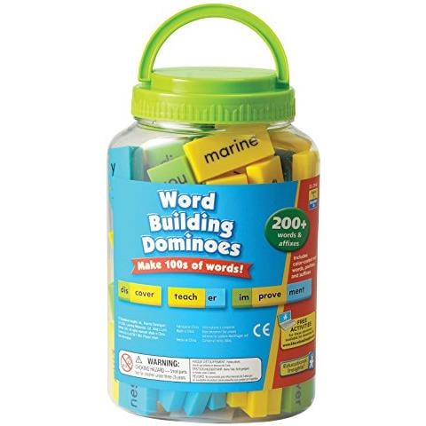 Approfondimenti Educativi Fonetica Domino Costruzione Di Parole Gioco Di Costruzione Di Parole Domino A Due Lati Per Bambini Dai 6 Anni In Su (200 Pezzi)  - Foto 1