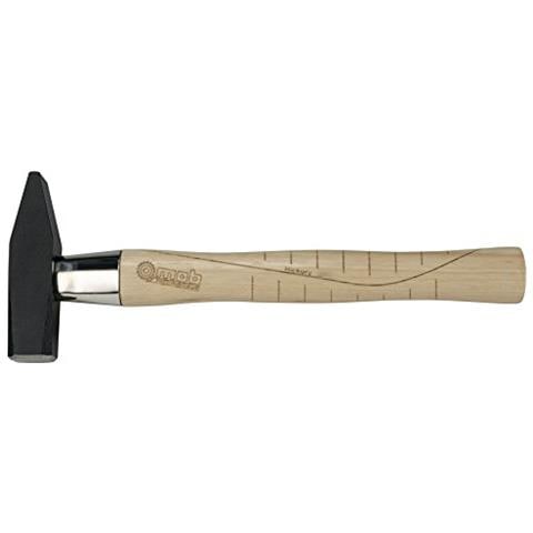 5039930200 Martello Dal Fabbro Con Manico Protezione A Hickory, Colore: Nero / Beige, 200 G - Foto 1