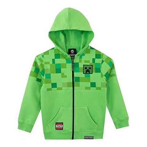 Creeper Ragazzi Felpa Verde Dai 8 Ai 9 Anni - Foto 1