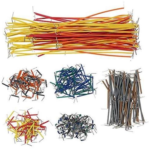 Fili Tagliere Jumper Assortiti Kit Preformato Tagliere Ferro Di Cavallo Ponticelli 14 Assortiti Lunghezza Solderless Ponticello Flessibile Del Tagliere Cavi M M Pinzette Per Il Tagliere Prototipazione - Foto 4