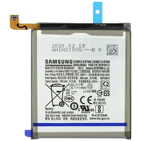 Batteria Interna Originale Galaxy S20 Ultra 5000mah Modello Eb-bg988aby - Foto 10